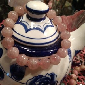 Rose quartz bracelet